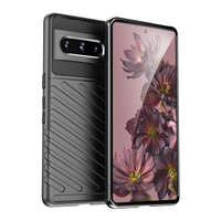 Thunder Case flexibilní pancéřovaný pouzdro kryt Google Pixel 7 Pro černý