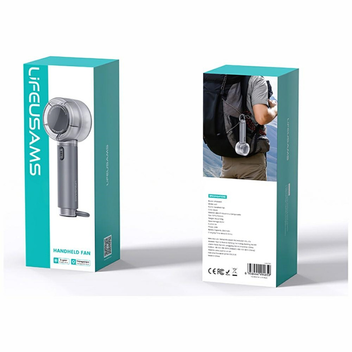 Wiatrak ręczny USAMS LiFE LU01 Różowy