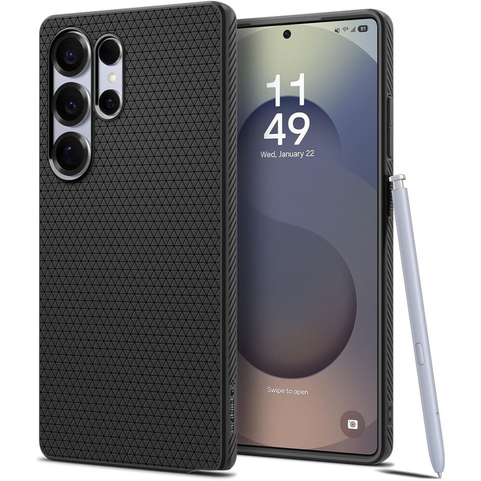 Spigen Liquid Air MATTE GALAXY S25 ULTRA SCHWARZ