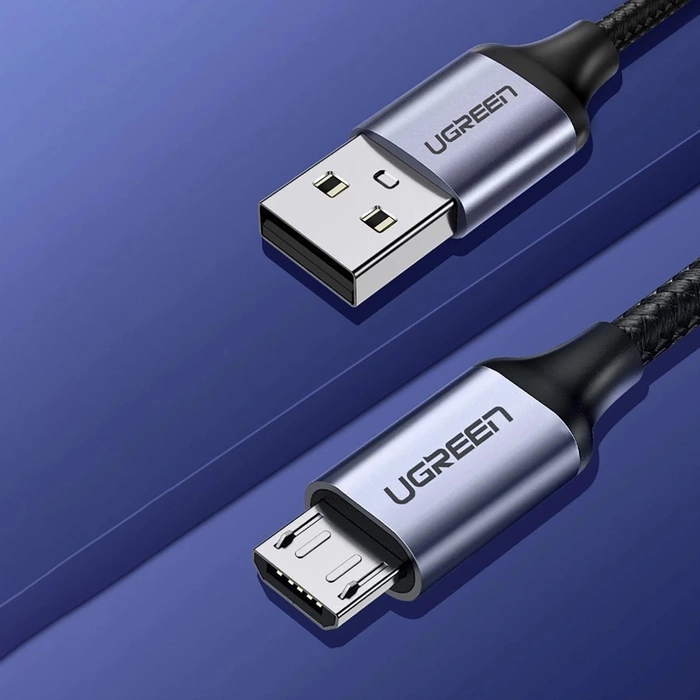 Câble Ugreen USB - câble micro USB 2m gris (60148)