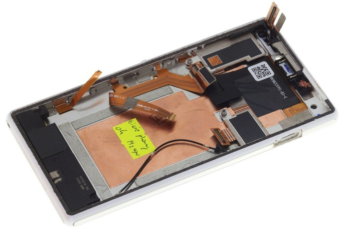 SONY Xperia M2 Aqua DISPLAY AVEC LCD BLANC DEFECTUEUX Original Touch