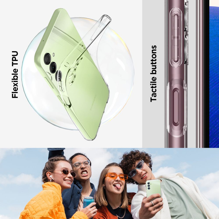 Case Spigen Liquid Crystal Galaxy A14 5G Crystal Clear Case