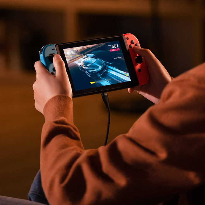 Baseus Flash Series Ⅱ Cable de carga rápida 2 en 1 USB-C - 2xUSB-C 100W 1.5m negro