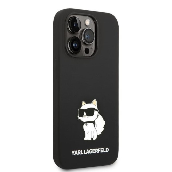 Case Karl Lagerfeld iPhone 14 Pro Max 6.7" hardcase black/black Silicone Choupette