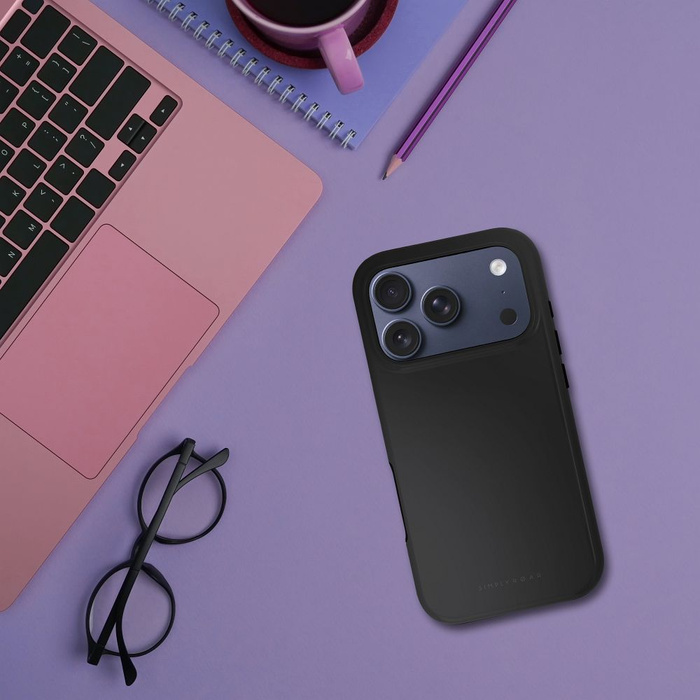 ROAR futerał RAINBOW BUMPER kompatybilny z MagSafe do IPHONE 17 czarny