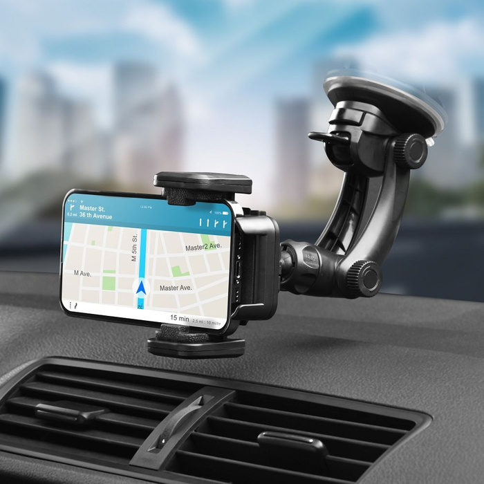 FORCELL uchwyt samochodowy CHROM III (15 cm)