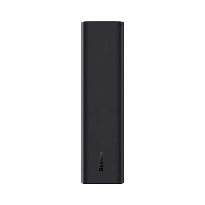 Baseus Adaman2 Powerbank mit bildschirmem digital 20000mAh 30W 2 x USB / 1x USB Typ C Power Delivery Quick Charge SCP, Oppo Super VOOC schwarz (PPAD050101)