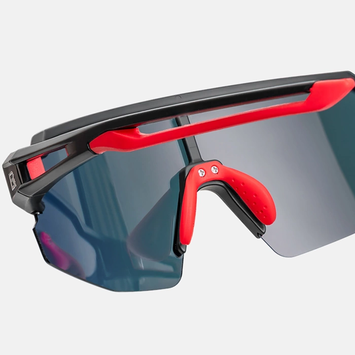 Rockbros Kinder-Fahrradbrille, polarisiert, UV-Schutz, schwarz