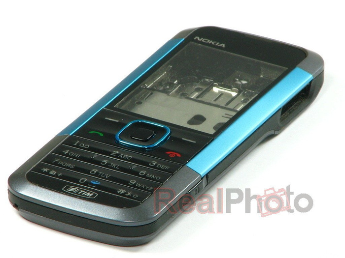 NOKIA 5000 Blau Komplett Grad B ORIG.