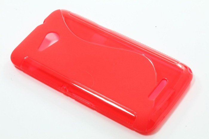 Funda S-Line Sony Xperia E4G Rojo  Silicona