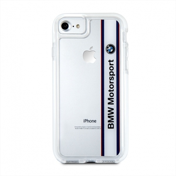 Cover BMW Apple iPhone 7 SHOCKPROOF Clear White Case