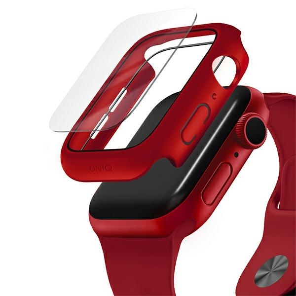 Uniq case Nautic Apple Watch Series 4/5/6 / SE 40mm red / red