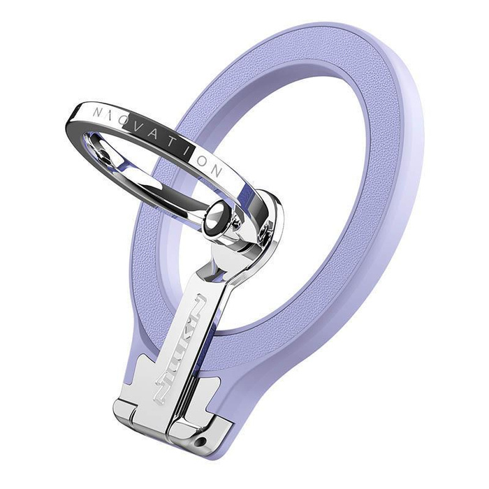 NILLKIN SNAPGRIP MAGNETIC RING HOLDER (MagSafe), PURPLE/FIOLETOWY