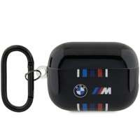 BMW BMAP222SWTK Funda para AirPods Pro 2nd gen negro/negro Líneas de varios colores