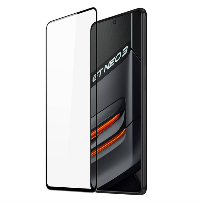 Protecteur d'écran en verre trempé Dux Ducis 9D pour Realme GT Neo 3 9H avec cadre noir