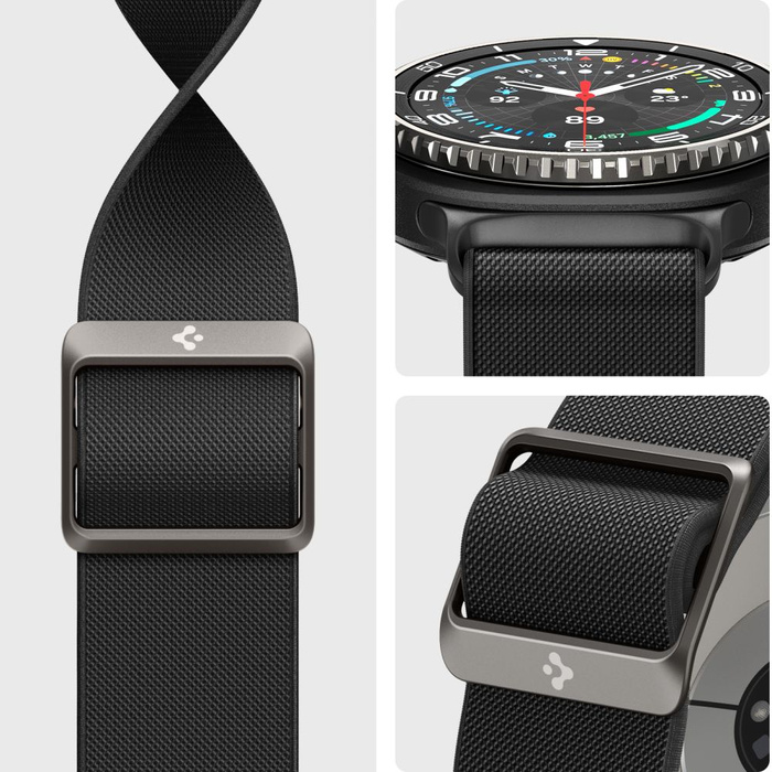 Spigen LITE FIT SAMSUNG Galaxy Watch 8 / CLASSIC (40 / 44 / 46 MM) BLACK