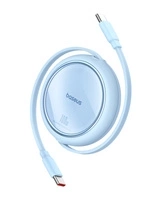 Baseus Free2Draw Mini USB-C - Cavo retrattile USB-C 100W 1m - blu