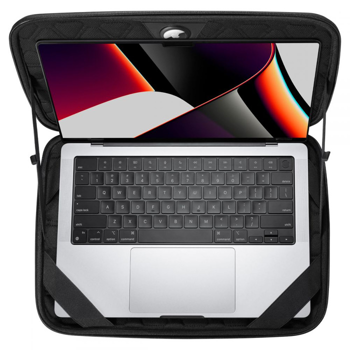 Hülle Spigen Rugged Armor TASCHE "PRO" LAPTOP 13-14 SCHWARZ
