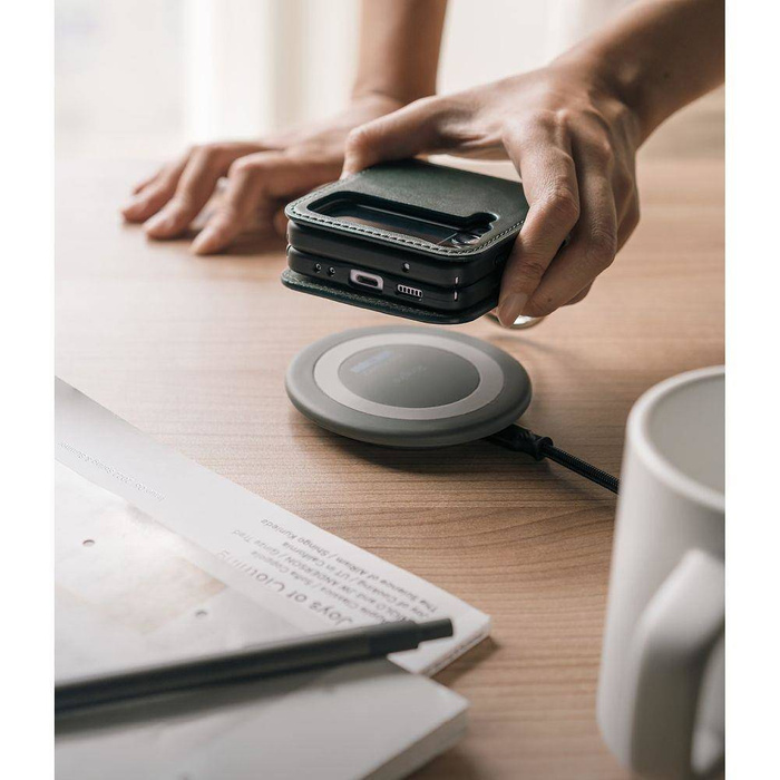 Case RINGKE Signature FOLIO GALAXY Z FLIP 4 DARK GREEN