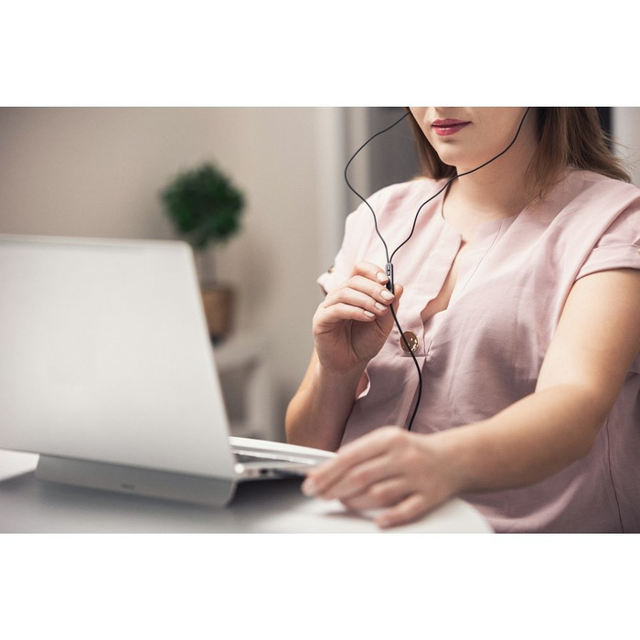 Premium Sound Forcell U3 mini jack 3.5mm HF kit Black