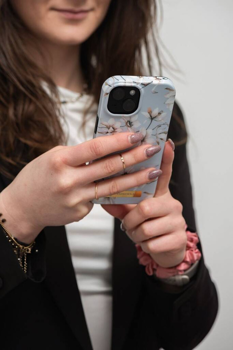 FORCELL F-PROTECT Mirage futerał kompatybilny z MagSafe do IPHONE 15 Plus spring flowers