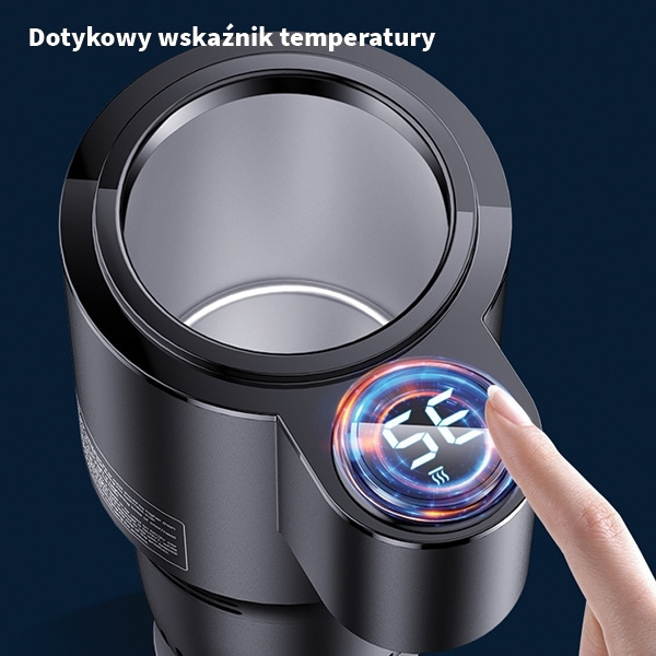 Car USAMS Beverage Warmer Cooler Black