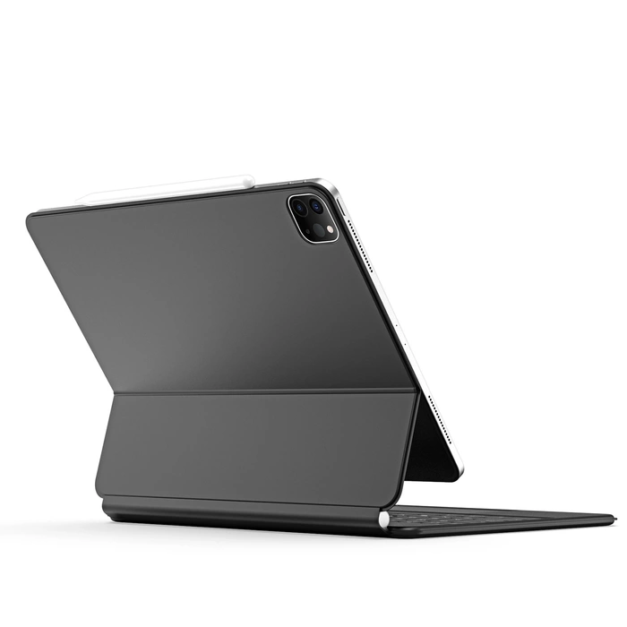 Funda con teclado Bluetooth Dux Ducis (Serie MK) para Apple iPad Pro 12.9 (2020/2021/2022) - Negro
