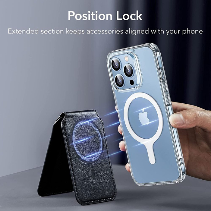 ESR HALOLOCK MagSafe UNIVERSAL MagNETIC RING 2-PACK BÍLÁ