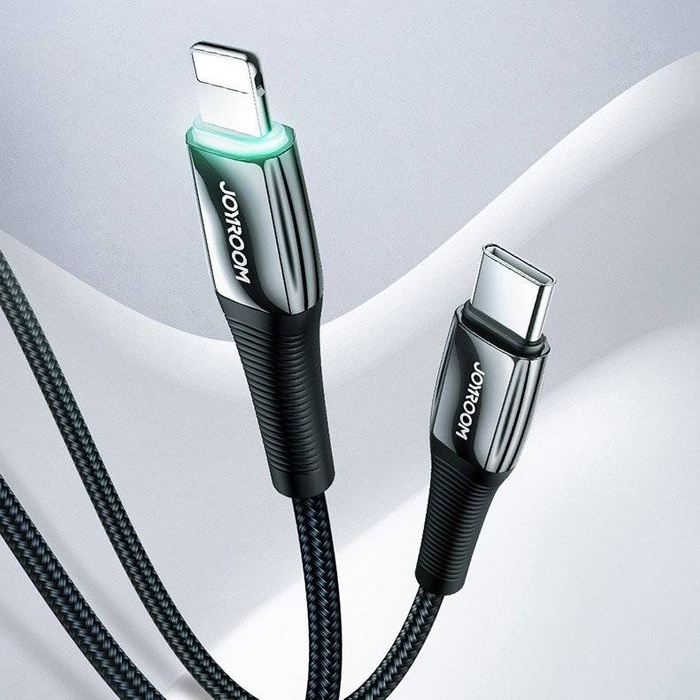 Joyroom Kabel USB Typ C Kabel - Lightning Power Delivery 20W 2,4A 1,2m rot (S-1224K2 Rot)