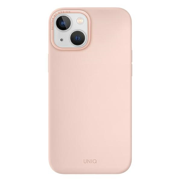 UNIQ hülle Lino iPhone 14 Plus 6,7" rosa/rosa