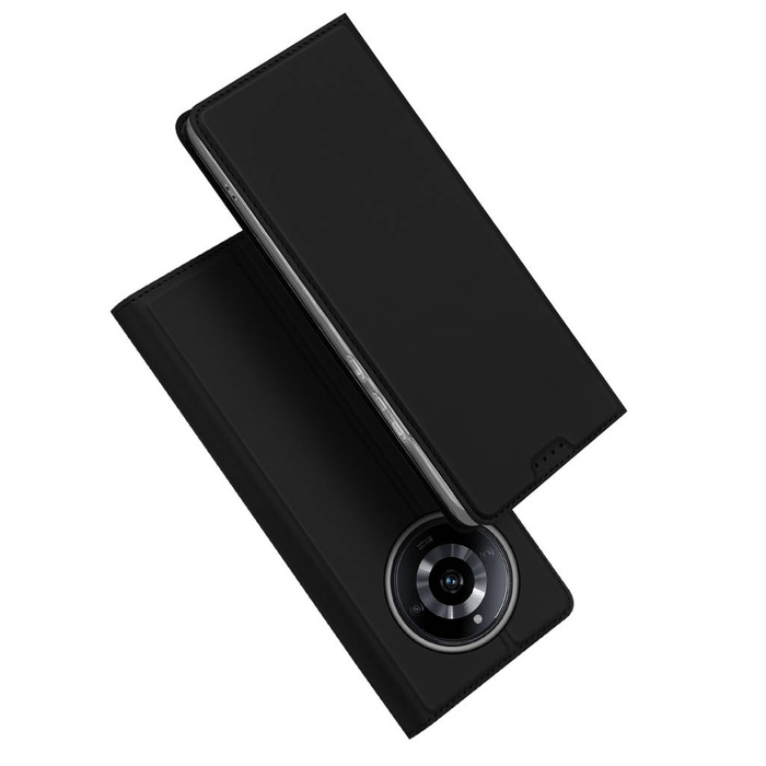Dux Ducis Skin Pro Etui Realme 11 Flip Card Wallet Stand Noir