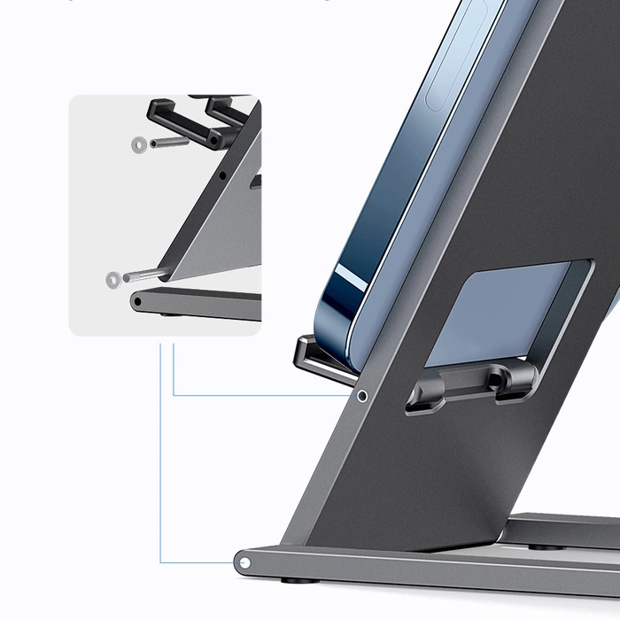 [RETURNED ITEM] Baseus Folding Desk Stand Graphite Tablet Holder (LUKP000013)