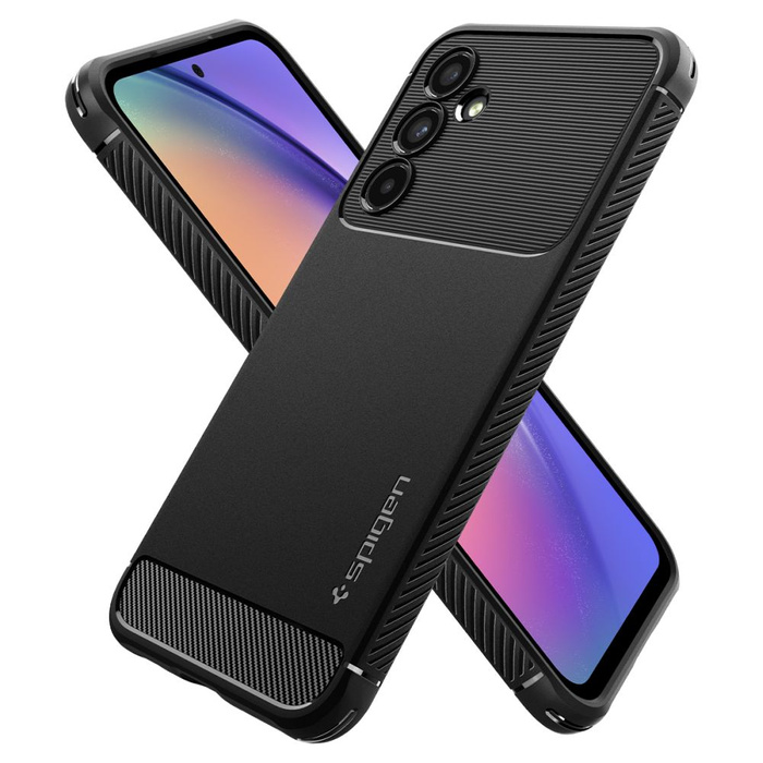 Funda Spigen Rugged Armor Galaxy A54 554 5G MATTE Negro