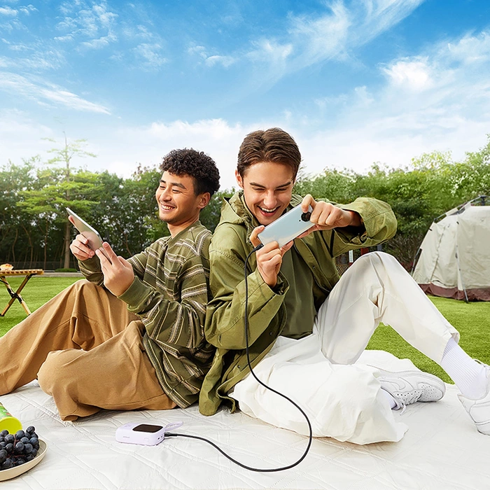 Baseus Flash 2 USB-A / USB-C-Kabel 100W 2 m - Schwarz