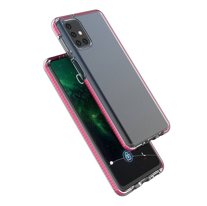Spring Case Silikon Gel Handyhülle Schutzhülle für Samsung Galaxy M51 gelb