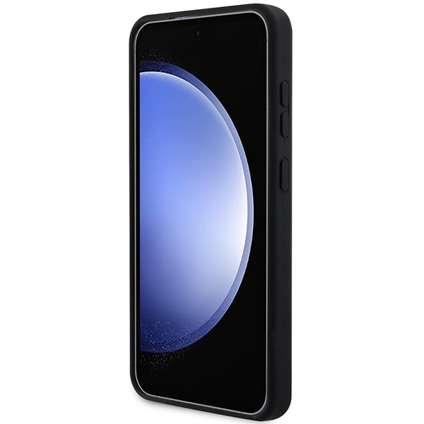 Etui AMG AMHMS24S23SMRK Galaxy S24 S921 czarny/black hardcase Silicone Carbon Pattern MagSafe Case