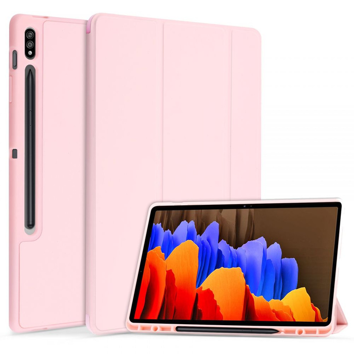 Case TECH-PROTECT Galaxy Tab S7 Fe 5G 12.4 T730 / T736B SC Pen Pink Case