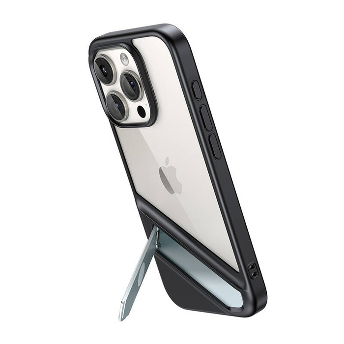 Hülle mit Ständer UGREEN LP738 iPhone 15 Plus (Schwarz)