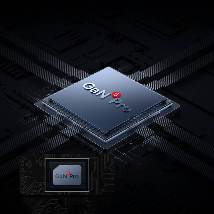 Baseus GaN5 Pro Fast Caricatore USB GaN universale tipo C / USB 100 W PD3.0, QC4.0 +, AFC bianco (CCGP090202)