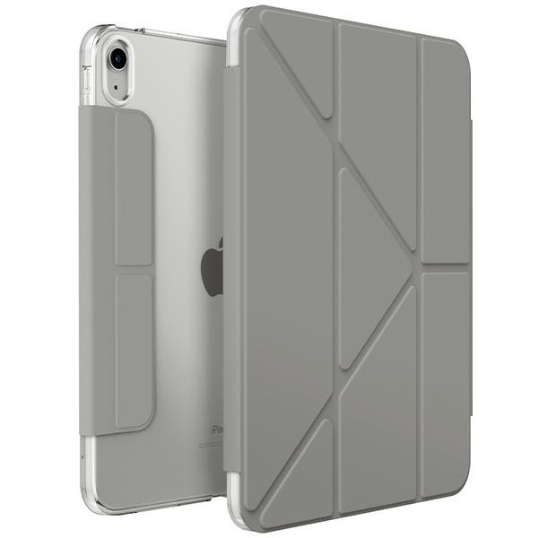UNIQ case Camden iPad 10th gen (2022) gray/grey fossil Antimicrobial