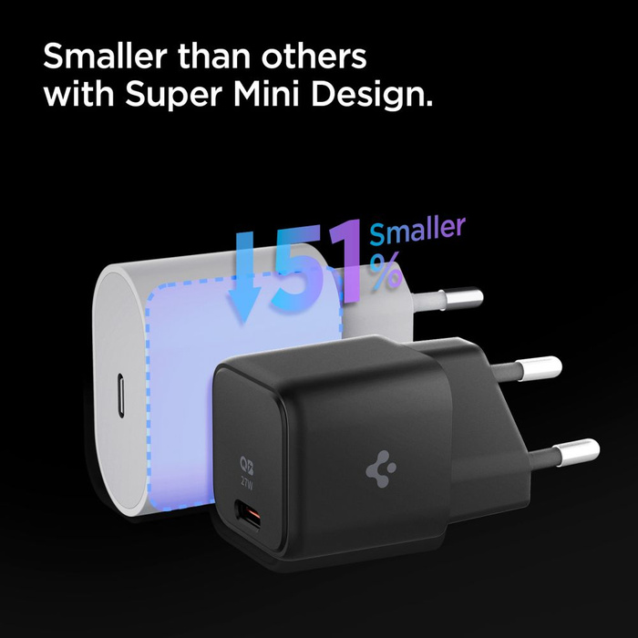 Charger Spigen Pe2103 ARCstation Network Charger Pd27w Black