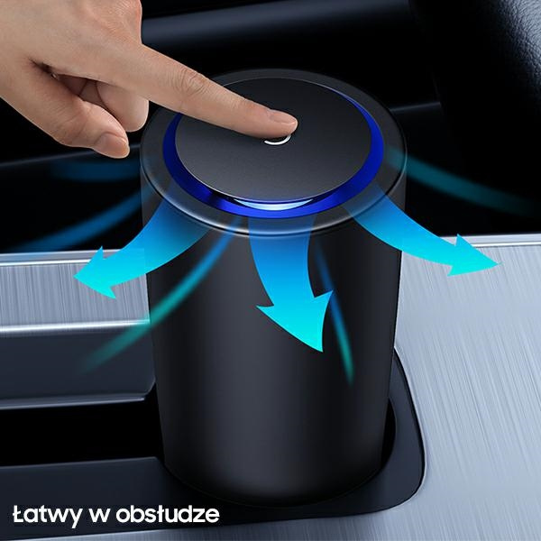 USAMS Ioniseur d'air portable Anion Pm2.5 ZB181JHQ01 US-ZB181 Noir