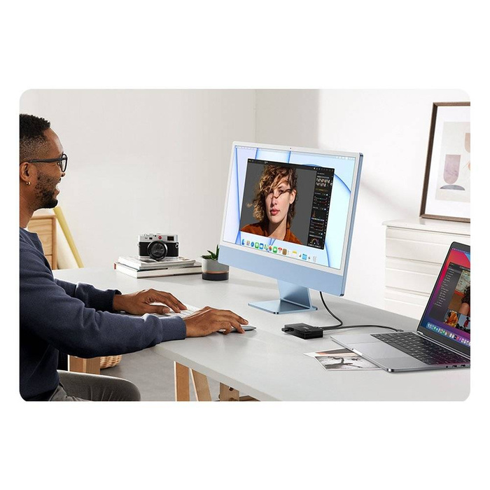 USB 3.0 bidirektionaler Schalter Ugreen CM618 - schwarz