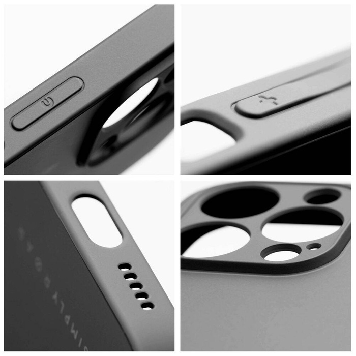 Roar Gehäuse MATTE Glas Case - für iPhone 14 Plus schwarz