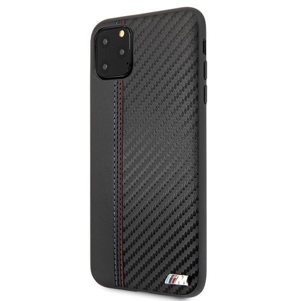 Cover BMW Apple iPhone 11 Pro Max PU Carbon Black Case