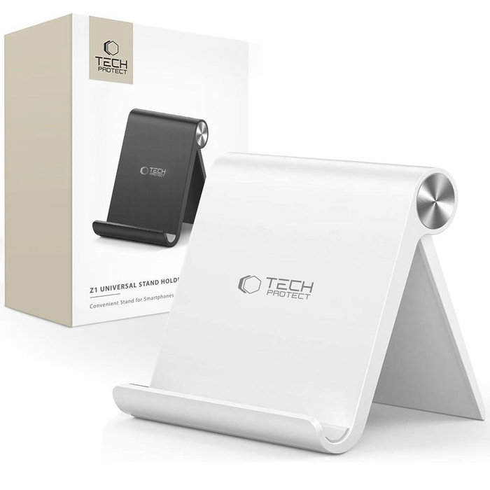 TECH-PROTECT Z1 SUPPORTO UNIVERSALE PER SMARTPHONE E TABLET BIANCO