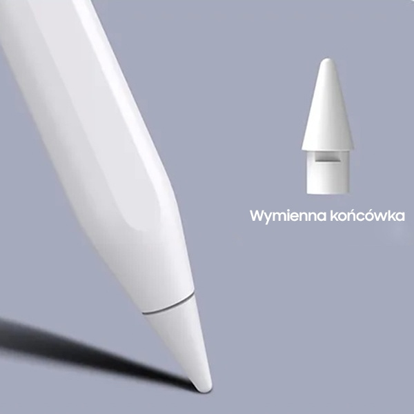 USAMS stylus magnetyczny Active Touch Sensitive Pen bílý/bílý ZB254DRB01 (US-ZB254)