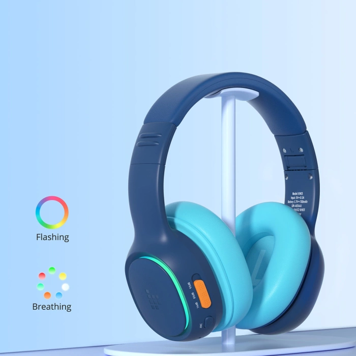 Tronsmart KH03 kabellose Kopfhörer mit ANC, für Kinder, sicher – Blau