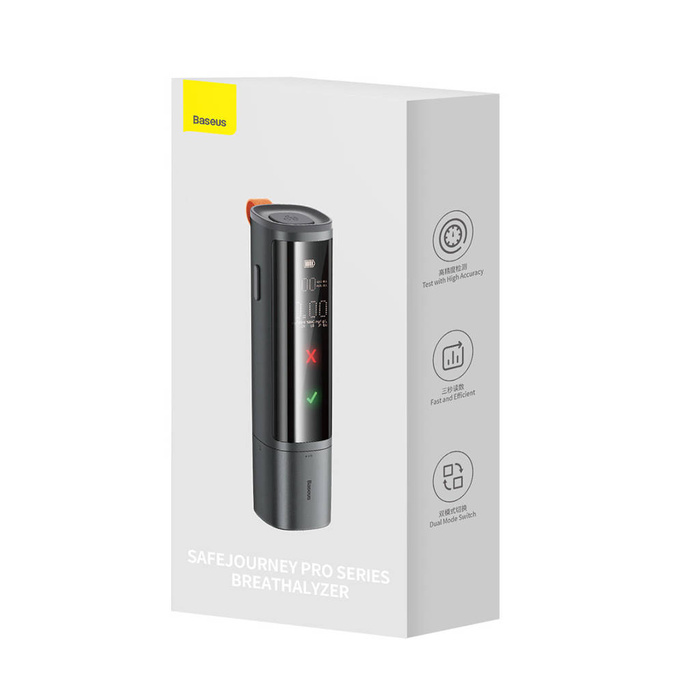 Alcootest Baseus SafeJourney Pro Series 470mAh gris