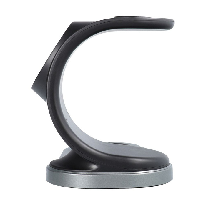 Forcell ladergerät induktiv Qi 3in1 15W WC12 unterstützt das Laden von MagSafe schwarz